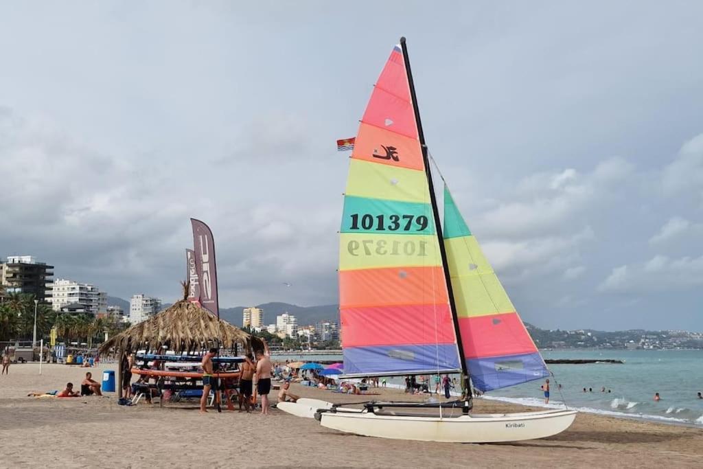 Apartamento Dos Habitaciones, Frente A La Playa, Benicàssim Exteriör bild