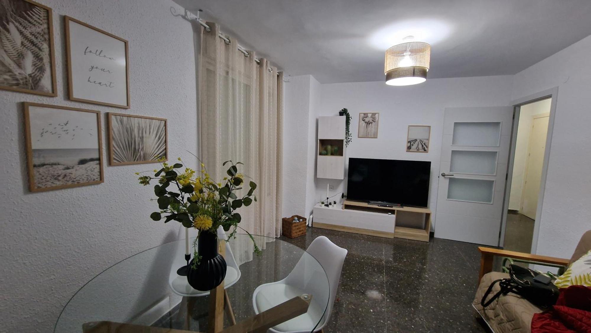 Apartamento Dos Habitaciones, Frente A La Playa, Benicàssim Exteriör bild